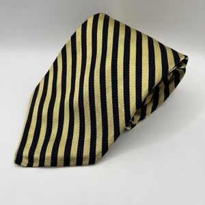 Brooks Basics Mens Multicolor Striped Tie Pure Silk 100% Made In U.S.A.